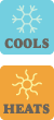 Cools and Heats